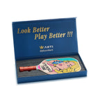 ARTI 16mm T700 Carbon Fiber Kristen & Kristy "IT'S PICKLE TIME" Pickleball Paddle
