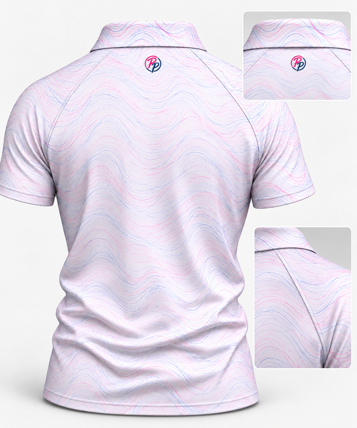 Men's Golf Performance Polo - The Break Point