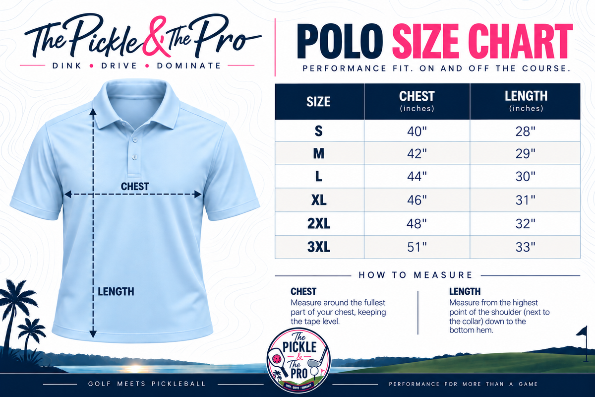 Men's Golf Performance Polo - The Break Point