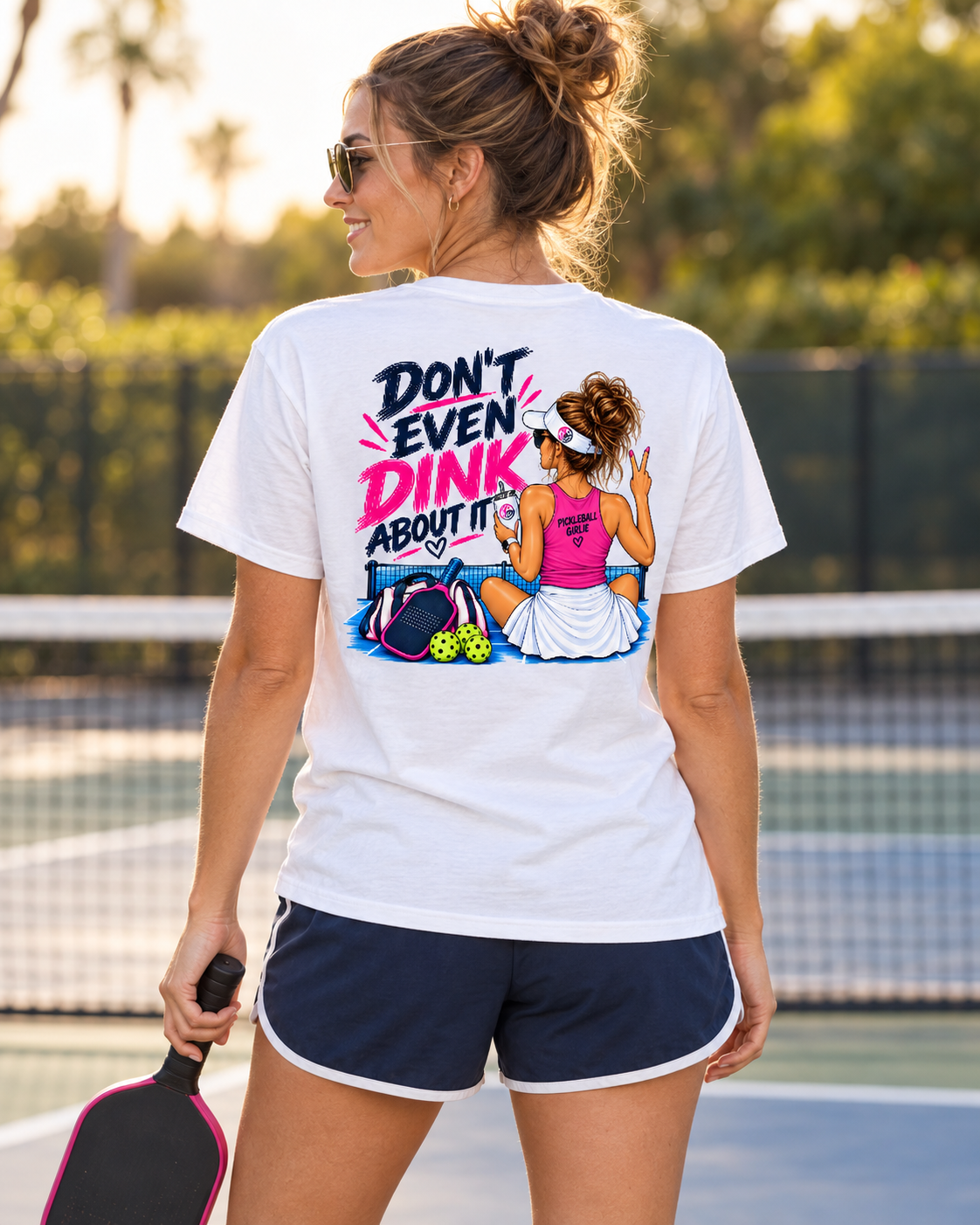 Don't Even Dink About It | Funny Pickleball T-Shirt
