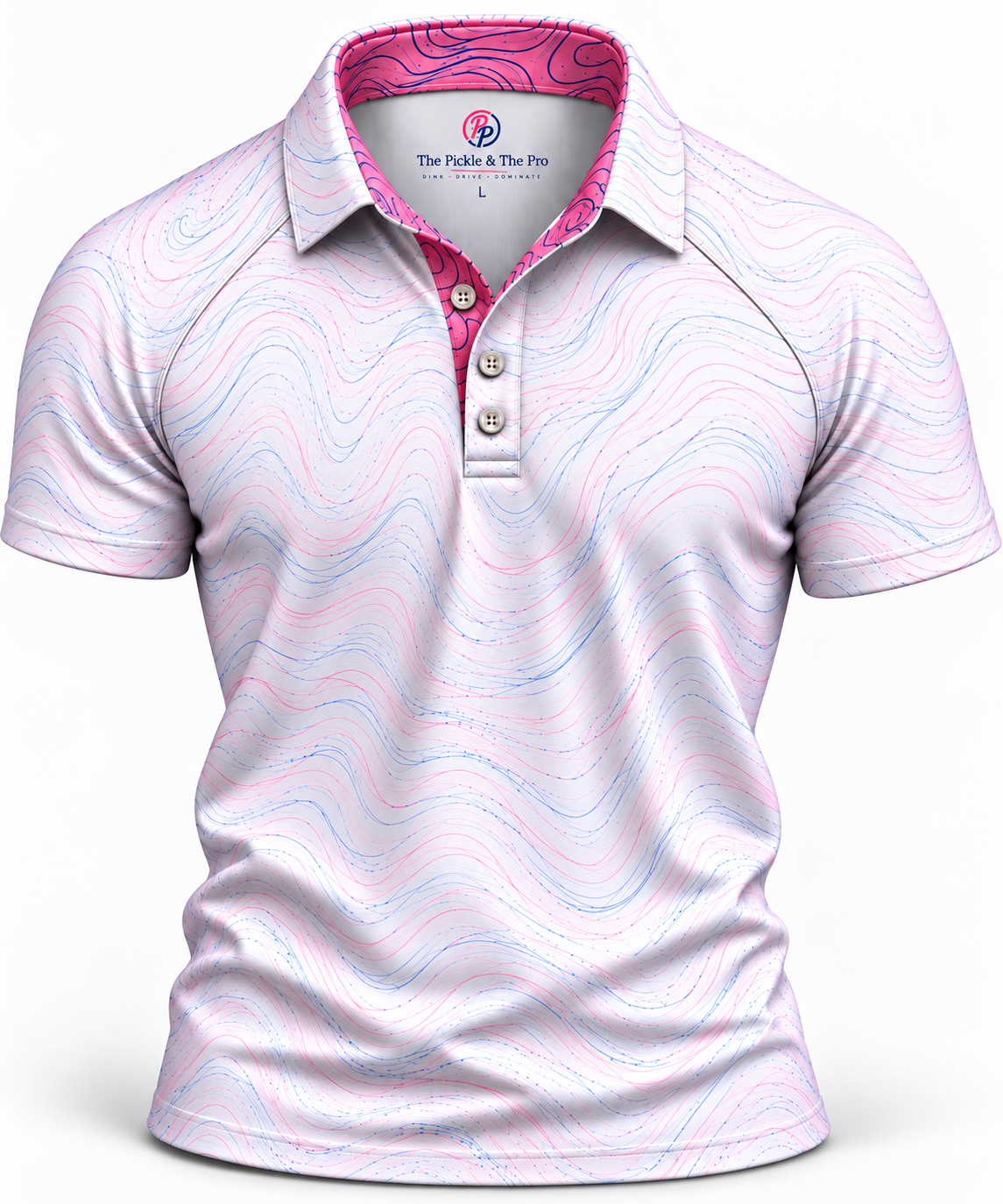 Men's Golf Performance Polo - The Break Point