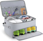 Golf Supplies Shoes Hats Dustproof Storage Box Ball Double Bags