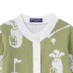 Golf Baby Knit Button Romper