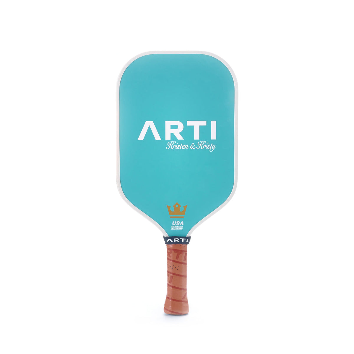 ARTI 16mm T700 Carbon Fiber Kristen & Kristy "IT'S PICKLE TIME" Pickleball Paddle